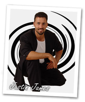 Hypnotist Justin James, Americas Top Comedy Hypnotist Promotional Picture.